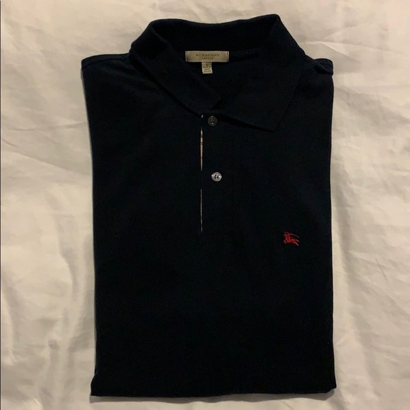 Burberry Other - Worn men's black Burberry polo